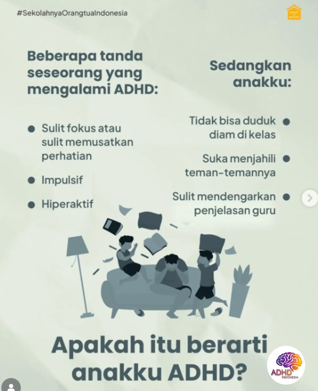 Ciri dan Gejala ADHD pada Anak Usia Dini di Provinsi Bengkulu