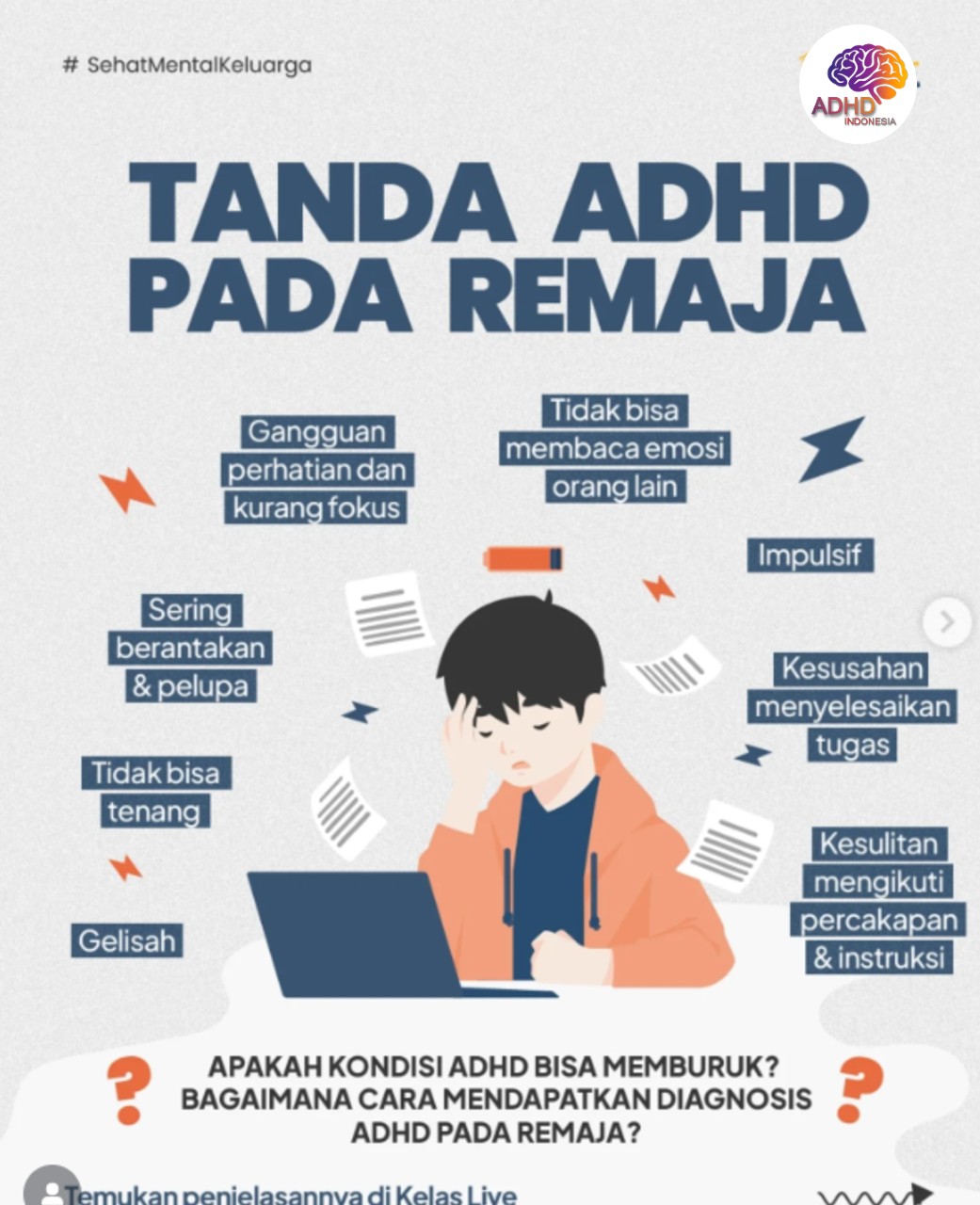 Screening ADHD Non-Diagnostik: Edukasi Awal bagi Orang Tua di Provinsi Bengkulu